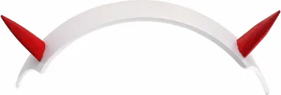 Produktbild von Zero Two Cosplay Haarreif mit Hörnern für Darling in the FranXX Fans