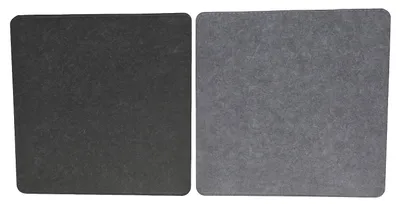 Produktbild von 4 Stück Sitzauflage grau Filz 35cm Sitzkissen Stuhlkissen Tischauflage
