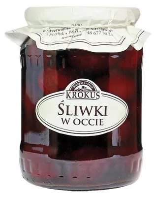 Produktbild von ŚLIWKI W OCCIE BEZGLUTENOWE 500 g (250 g) - KROKUS
