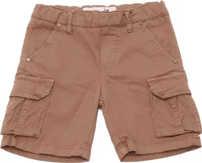 Immagine prodotto di 1497AD bermuda bimbo BOY HITCH-HIKER brown garment dyed shorts kids
