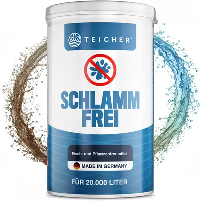 Produktbild von Teicher Teichschlamm Entferner – Natürliche Reinigung mit Sauerstoff, 1 kg