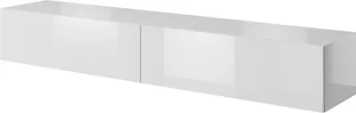 Produktbild von Furniture24 Moderne Lowboard Slide Hängeschrank Tv Schrank Unterschrank Tv-Tisch mit 2 Klapptüren 200 cm