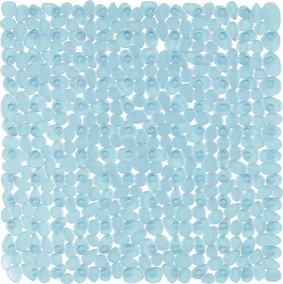 Produktbild von Spirella 7610583070739, Blau, Einfarbig, Quadratisch, Polyvinylchlorid (PVC), 54 x 54 cm