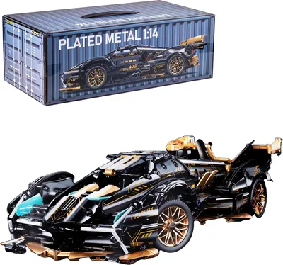 Immagine prodotto di Set Costruzioni Metallo V12 Sportivo - 1000 Pezzi di Precisione
