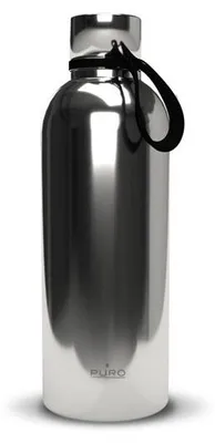 Image de Galiano Dino Gourde Bouteille Thermique en Acier Double Paroi Noir 750 Ml