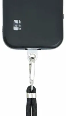 Productafbeelding van Caseroxx TPU-hoes, compatibel met de Doro Leva L10 / L11 / E10 / X10, met een band om over de schouder te dragen, in de kleur zwart, gemaakt van TPU
