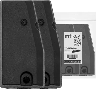 Produktbild von 2X Auto Schlüssel Transponder Wegfahrsperre Texas CRYPTO 4D / Typ: ID69 4D69 (ID4D69) / Material: Karbon / programmierbar für Yamaha Motoren
