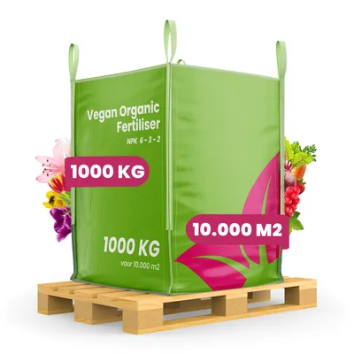 Zdjęcie produktu dla Nawóz Roślinny Wegetariański (1000 kg – na 10000 m2) - Organifer