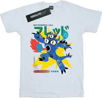Produktbild von Disney - "Big Hero 6 Ultimate Kaiju" T-Shirt für Damen BI16955 (M) (Weiß)