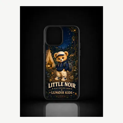 Image de Coque de protection pour iPhone 12 Pro Max, étui de téléphone avec motif noir – LUNØIR ©