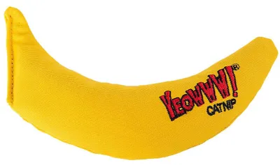 Katzenminze Banane – Bio Spielzeug für Katzen