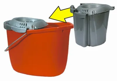 Obrázok produktu pre Vedro 15 l + žmýkačka + nádoba 6 l