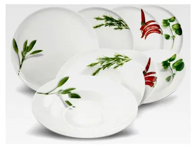 Produktbild von Pizzateller CHILI 33 cm aus Porzellan