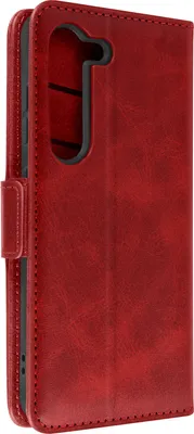 Obrázok produktu pre Puzdro Samsung S23 Prestifold s funkciou peňaženky a stojana - červené