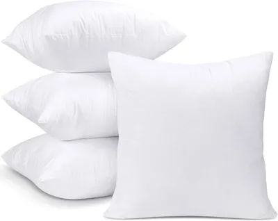 Immagine prodotto di Cuscini 50x50 cm - Set di 4 federe in microfibra per letto e divano
