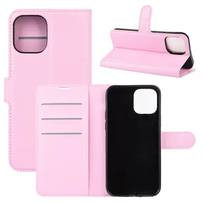 Produktbild von Handyhülle Schutztasche Case Cover Klapptasche Wallet Bookstyle Etuis Bumper, Farbe:Rosa, Modell wählen:Oppo A72 / A73