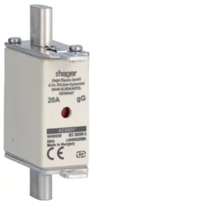 Immagine prodotto di Hager LNH00020M6, 20,8 mm, 52,5 mm, 79 mm