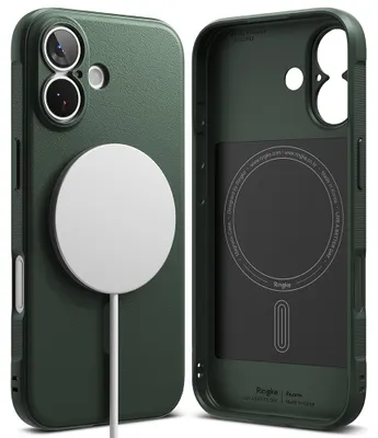Zdjęcie produktu dla Ringke - Onyx MagSafe etui do iPhone 17 - ciemnozielone