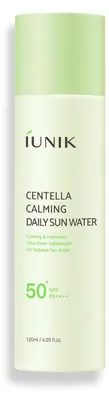 Zdjęcie produktu dla iUNIK - Centella Calming Daily Sun Water, 120 ml - lekka esencja przeciwsłoneczna do twarzy