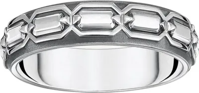 Obrázok produktu pre Thomas Sabo - TR2424-637-21-54 - Prsteň - Uni - Rebel v srdci - šírka 54