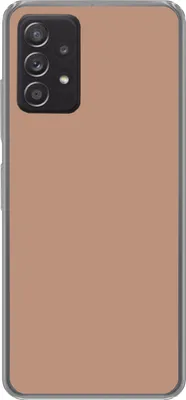 Produktbild von MuchoWow® Handyhülle Schutzhülle Hülle für Telefoonhoesje Samsung Galaxy A53 5G Beige - Farbe - Rosa Silikon Softcase Handy Hülle - Hardcover