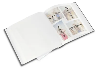 Productafbeelding van Hama La Fleur Jumbo, zwart, 30x30 cm, 100 witte pagina's. Artikelnummer: 2219
