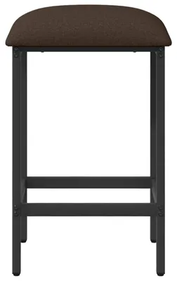 Obrázek produktu pro vidaXL Barová židle, 2 kusy, barva taupe, rozměry 40 x 32 x 64 cm, materiál: dřevotříska