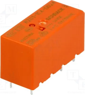 Imagen del producto de 1x Relé: electromagnético, 12A/250VAC. Bobina: 24VDC, 12A. Referencia: 1-1415899-1. (Tipo: electromagnético)