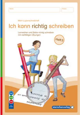 Obrázok produktu pre Mein Lupenschreibheft 3 - Ich kann richtig schreiben - Ausgabe mit Artikelkennzeichnung (DaZ)