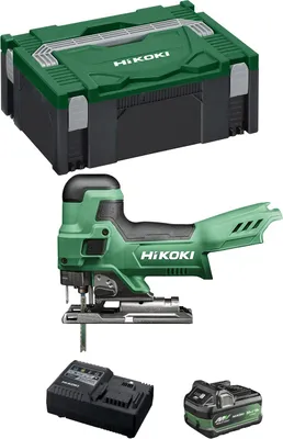 Produktbild von Stichsäge HIKOKI CJ18DBA1X (1 x 2,5Ah/5,0Ah + UC18YSL3 + Koffer HSC II)