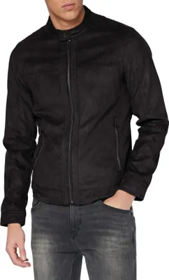 Produktbild von Jack & Jones Jacke Kunstlederjacke JJEWARNER JACKET mit Stehkragen