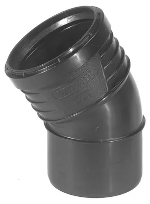 Produktbild von Koleno odpadní odhlučněné Wavin SiTech+ PP STB 30°, DN 110, černá