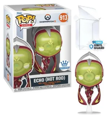 Obrázek produktu pro Figurka Funko POP Overwatch 913 Echo (hot rod) Speciální edice
