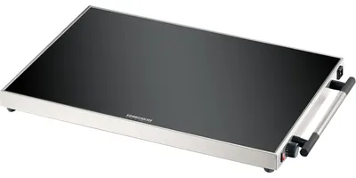 Produktbild von Warmhalteplatte WPR 407/E (edelstahl/schwarz, 400 Watt)