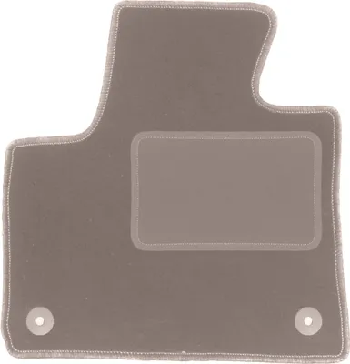 Immagine prodotto di Tappetino conducente in velluto beige compatibile con Opel Grandland (2017-, crossover) – con fissaggi – su misura