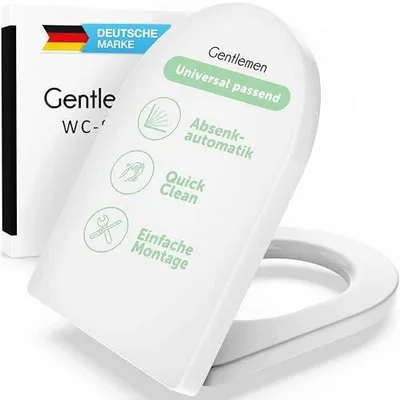 Zdjęcie produktu dla Deska sedesowa antybakteryjna wolnoopadająca duroplast do wszystkich toalet