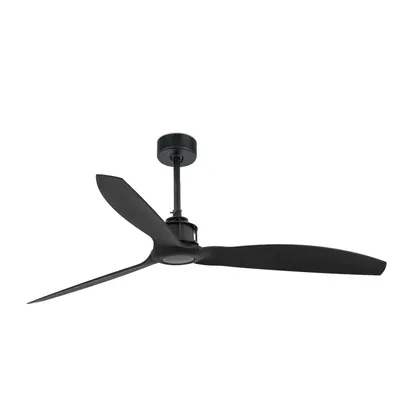 Produktbild von Energiespar Deckenventilator mit Fernbedienung Just Fan Schwarz 128 cm