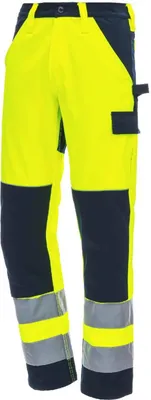 Produktbild von NITRAS Warnschutzhose MOTION TEX VIZ Bundhose Gr. 54 gelb