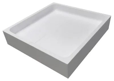 Productafbeelding van Sturotec wandsteunen voor de Steinkamp Plan douchebak, superplat, 100 x 100 cm