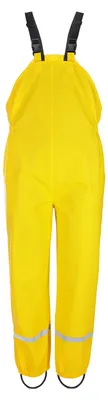 Produktbild von modAS Kinder Regenlatzhose - PolyurethanRegenhose Gummihose Mädchen Jungen Matsch- und Buddelhose wasserdicht in Gelb Größe 122-128