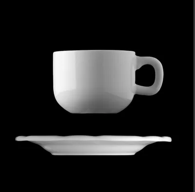 Produktbild von Tasse mit Untertasse 200 ml, Tschechisches Porzellan, Benedikt, G. Benedikt