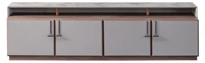 Immagine prodotto di Credenza porta-tv RTV lowboard Grigio mobile tavolo soggiorno legno