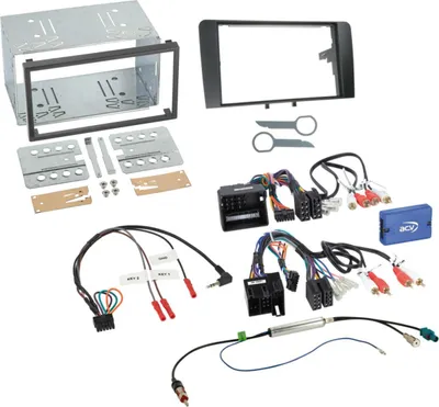 Immagine prodotto di Kit 2-DIN compatibile con Audi A3(8P) 07/2003-04/2013 SWC/antenna/amplificatore