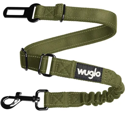 Produktbild von Hundesicherheitsgurt Autogurt Hund - Verstellbar 30 bis 95 cm - Elastisch - Schwarz