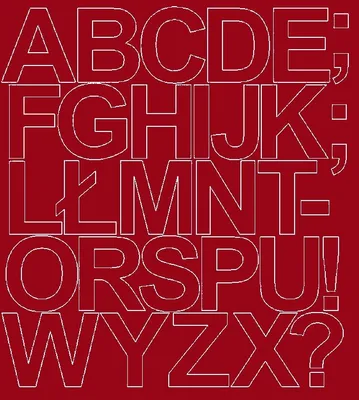 Image de Lettres autocollantes, 10 cm, rouge foncé, mat
