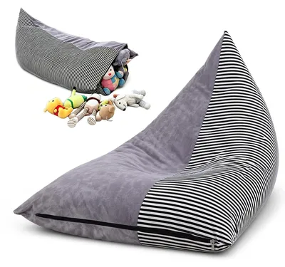 Image de Housse de fauteuil avec rangement pour peluches