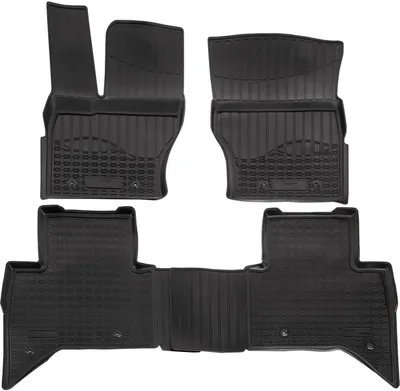 Produktbild von NORM LINERS | 3D Gummimatten Auto Matten Fussmatten Kompatibel mit Land Rover Range Rover LG ab 2012 4tlg, Individuelle Passform mit Hohem Rand cca 4-5cm, Allwetter,