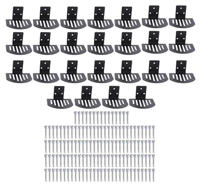 Immagine prodotto di Paraneve a listello, impermeabile, robusto, a forma di ventaglio, realizzato Acciaio al carbonio, per tetti