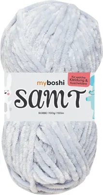 Zdjęcie produktu dla myBoshi Samt, Szary, Poliester, 100 m, 100% Polyester, 5 - 7, 100 g