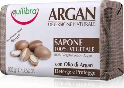 Produktbild von Equilibra Argan 100 Vegetal Soap 100g